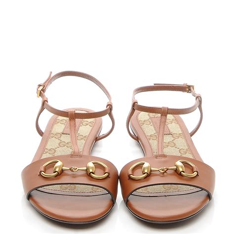 Gucci Horsebit sandals flat